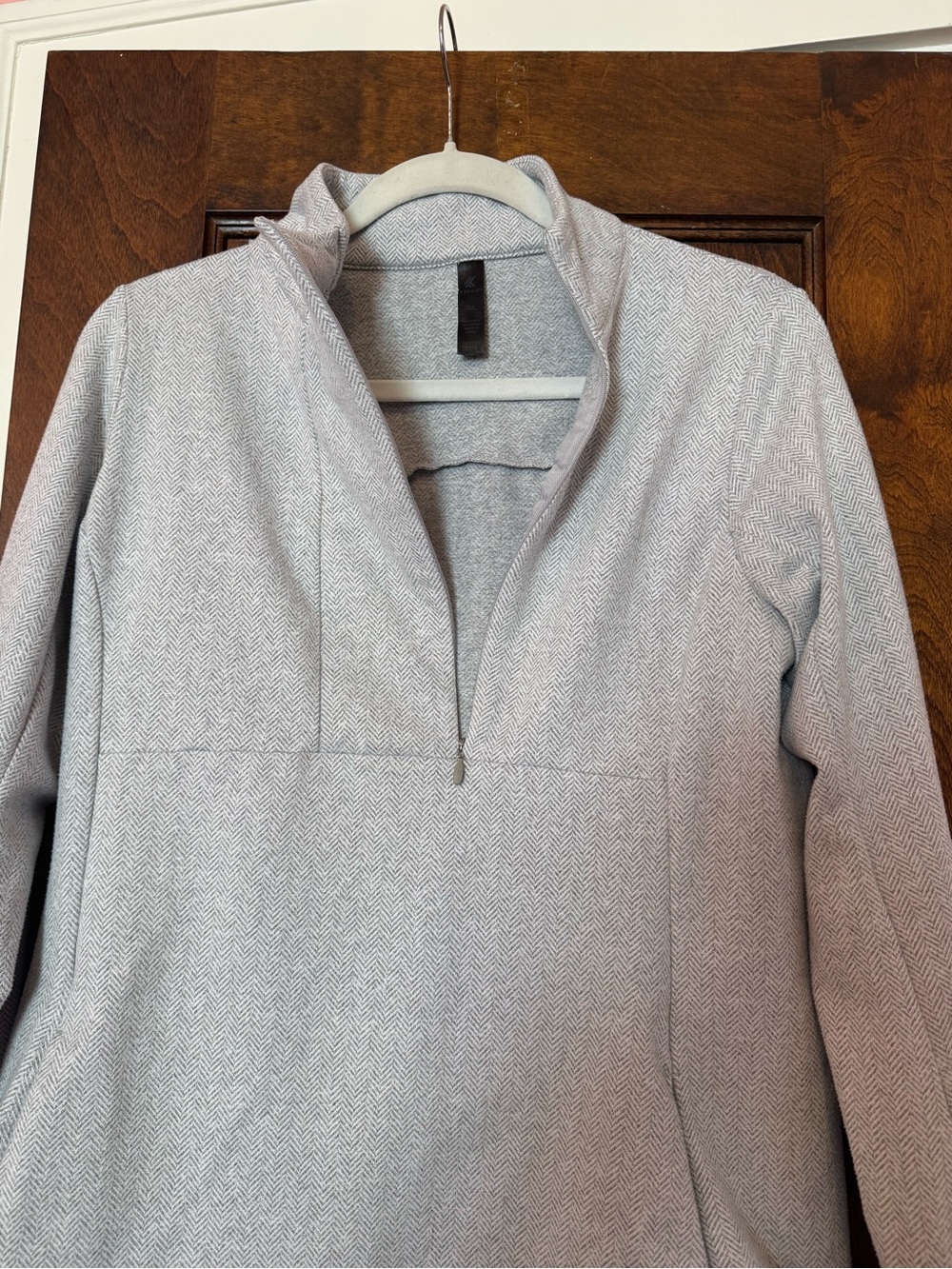 Kyodan Light Gray Textured Women's Jacket